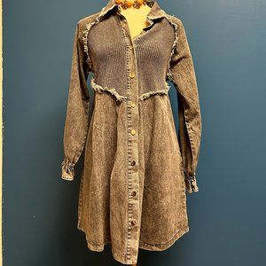 Grey Tunic Dress by Mazik